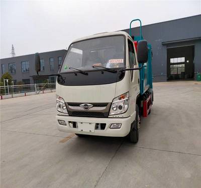 东风天锦环卫垃圾车 压缩垃圾车、垃圾斗与垃圾箱的协同作业与未来趋势
