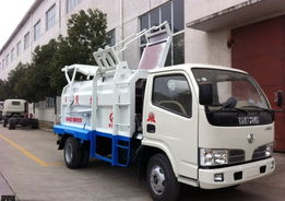 小霸王挂筒式垃圾车 高效清洁的移动解决方案